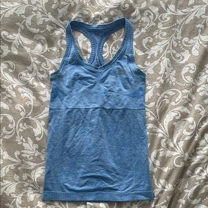 Blue Women's New Balance Racerback Tank Top